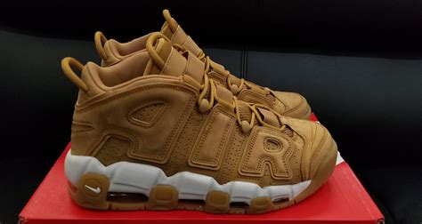 nike air uptempo wheat.